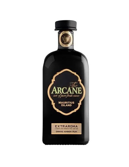 Bouteille de rhum vieux Arcane Extraroma 12 ans de l'île Maurice, 70 cl