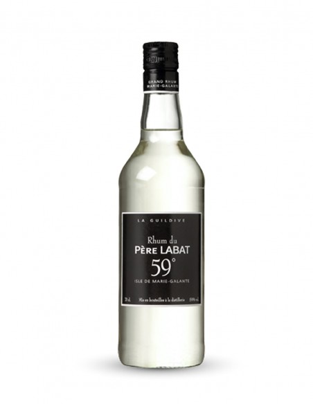 Père Labat Blanc 59° - rhum agricole blanc de Marie-Galante 1L