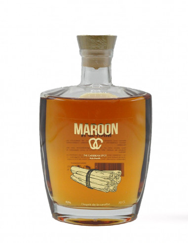 Maroon Bois Bandé - Rhum épicé Guadeloupe 70cl | La Maison du Rhum