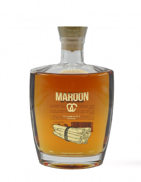 Maroon Bois Bandé - Rhum épicé Guadeloupe 70cl | La Maison du Rhum