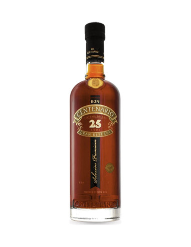 Centenario 25 Gran Reserva - rhum solera du Costa Rica 70cl