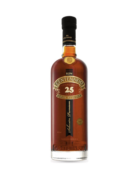 Centenario 25 Gran Reserva - rhum solera du Costa Rica 70cl