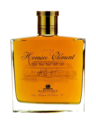Clément Cuvée Homère - rhum hors d'âge agricole de Martinique 70cl