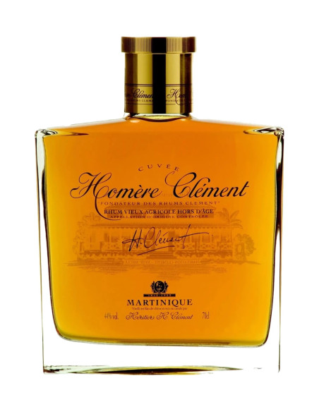 Clément Cuvée Homère - rhum hors d'âge agricole de Martinique 70cl
