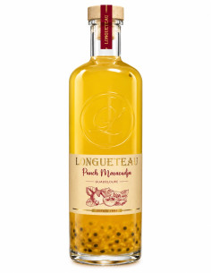 Bouteille Longueteau Punch Maracudja, punch au fruit de la passion de Guadeloupe