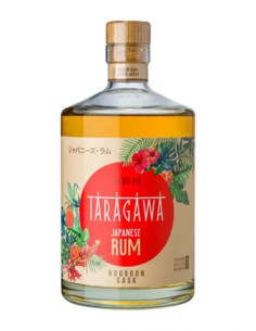 Bouteille de rhum japonais Taragawa Bourbon Cask, île de Miyako, 70 cl 2