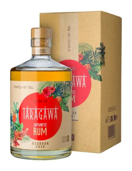 Bouteille de rhum japonais Taragawa Bourbon Cask, île de Miyako, 70 cl