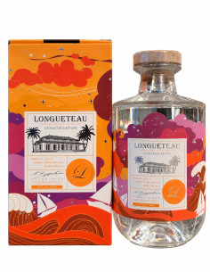 Bouteille de Longueteau Constellation Blanc, édition 2026, rhum agricole blanc de Guadeloupe 57,5°