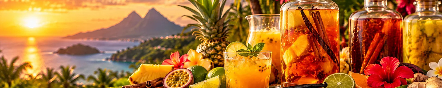 Rhums arrangés et punchs maison | La Maison du Rhum